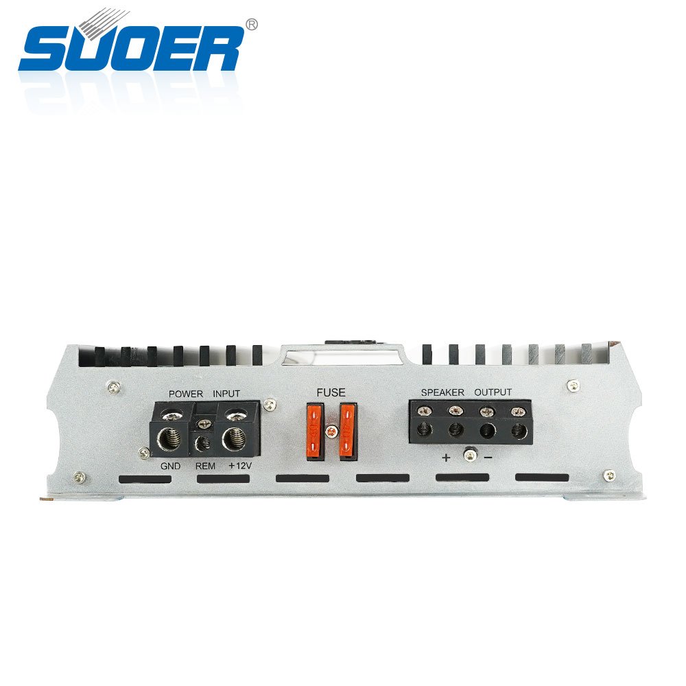 Suoer CB-800D-C 2400w Single Channel Mono Car Amplifier Audio Car Amplifier d Mini Car Power Amp