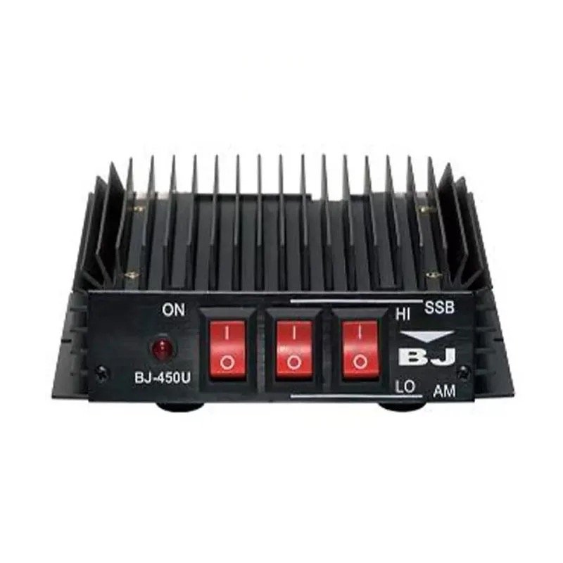 Baojie BJ-450U UHF Power Amplifier for Handheld Walkie Talkie FM Output 50W 400-470Mhz Frequency Space 10Mhz UHF Radio
