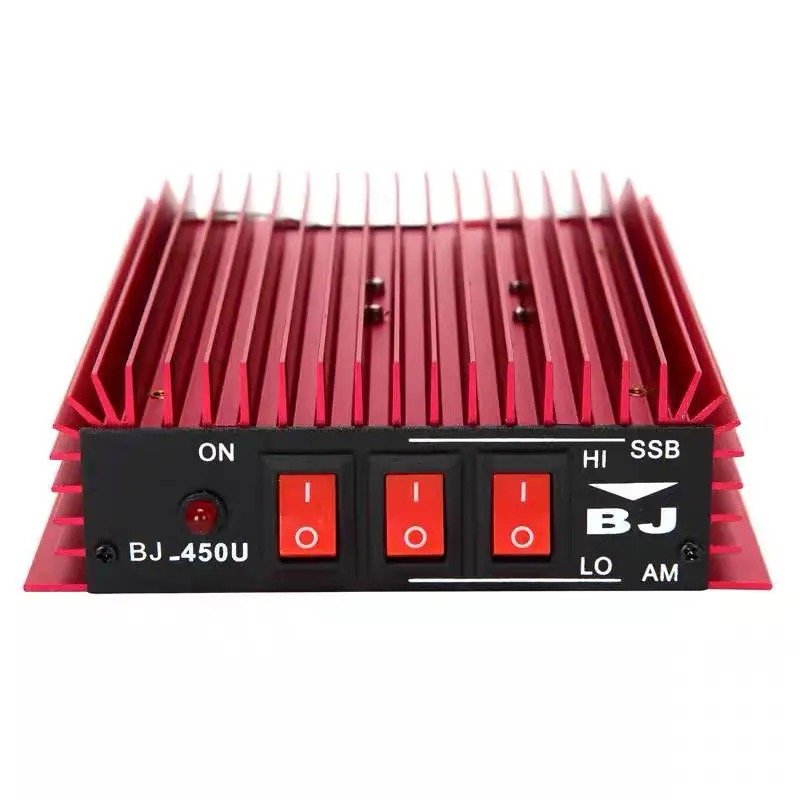 Baojie BJ-450U UHF Power Amplifier for Handheld Walkie Talkie FM Output 50W 400-470Mhz Frequency Space 10Mhz UHF Radio