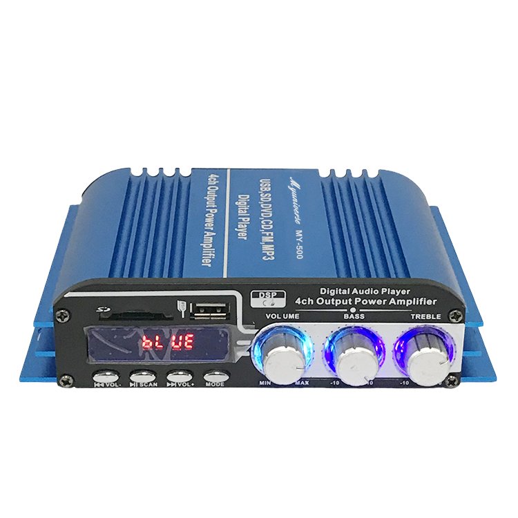 New Product Car Audio Amplifier Processor 4 Way Professional Car Amplifier for Car
