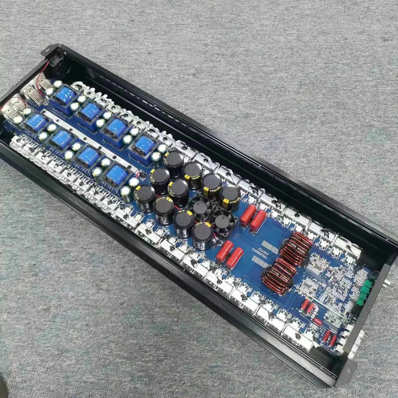 Factory Direct 1 Channel Powerful Car Audio Mono Channel Amplifier Subwoofer Amplifier Rms 16000w Big Power Class D Amplifier