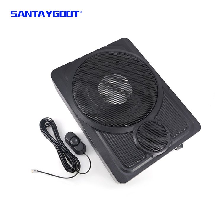 10 Inch Self Amplified Car Subwoofer Car Audio Under Seat Speaker