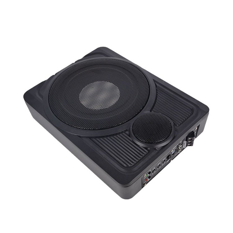 10 Inch Self Amplified Car Subwoofer Car Audio Under Seat Speaker
