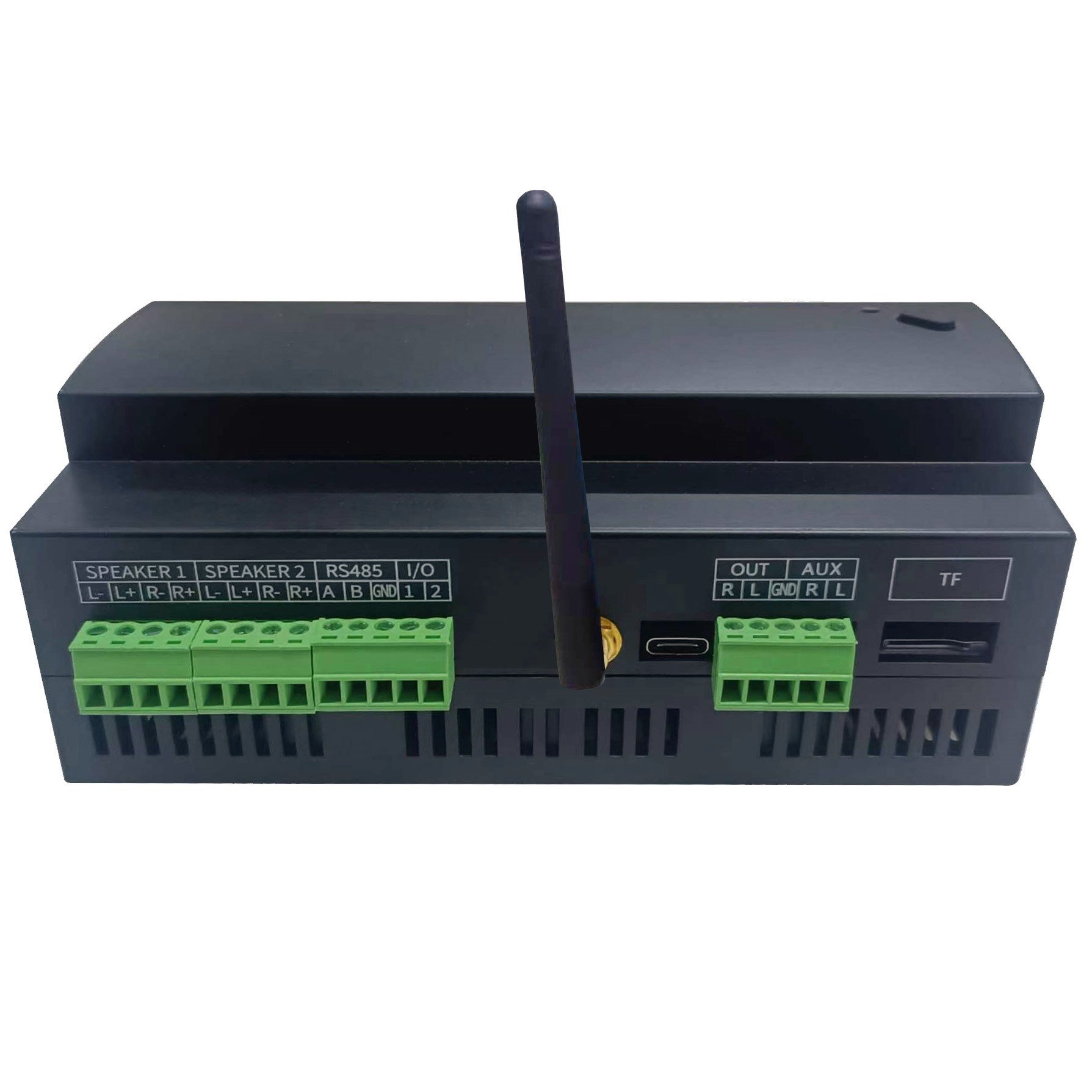 Rail Type Amplifier Smart Home Music Android App Control Remote Control FM Radio Wireless USB Electric Power Cars Hotels Radio