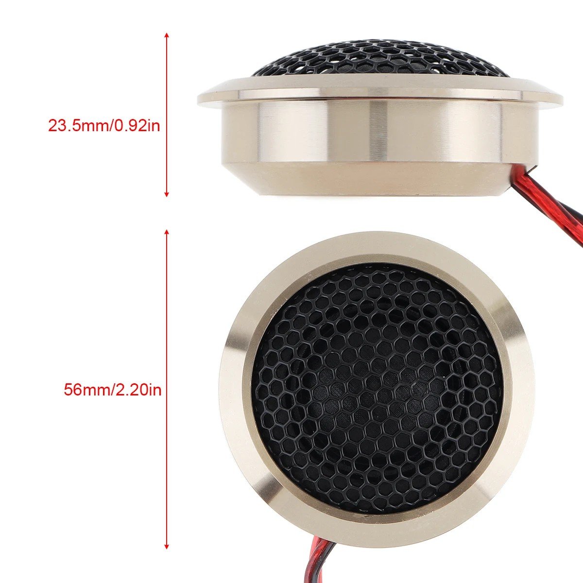 Car Audio Modified Tweeter Speaker 120W Treble LoudSpeaker Music Sound Car Amplifier Speaker Unit 12V 24V