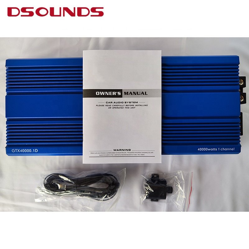 Monoblock Car Amplifier Class D Big Power 2000watts Car Audio Amplifier for Subwoofers