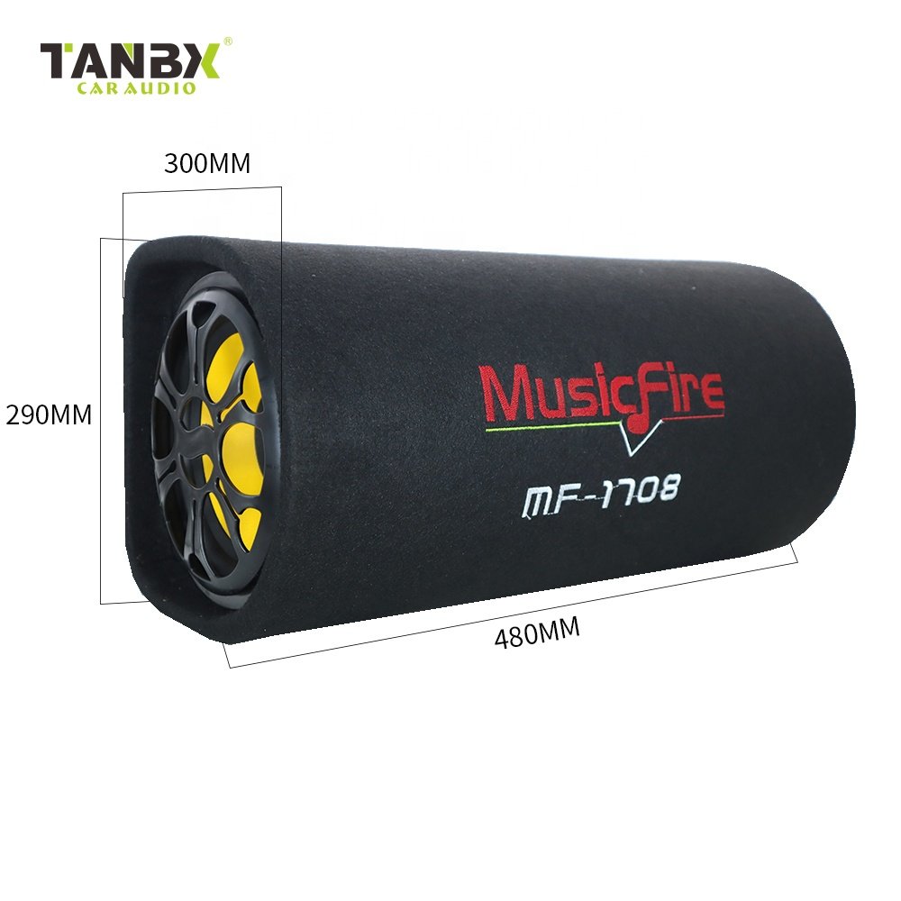 8 Inch Car Subwoofer Bass Woofer with Max Power 1600 Watts High Power Amplifier Bass Speaker MF-1708