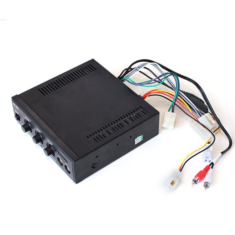 Power Bus 4 Way DVR Stereo Amplifier & Car Amplifier Audio Processor Vehicle Karaoke Amplifier