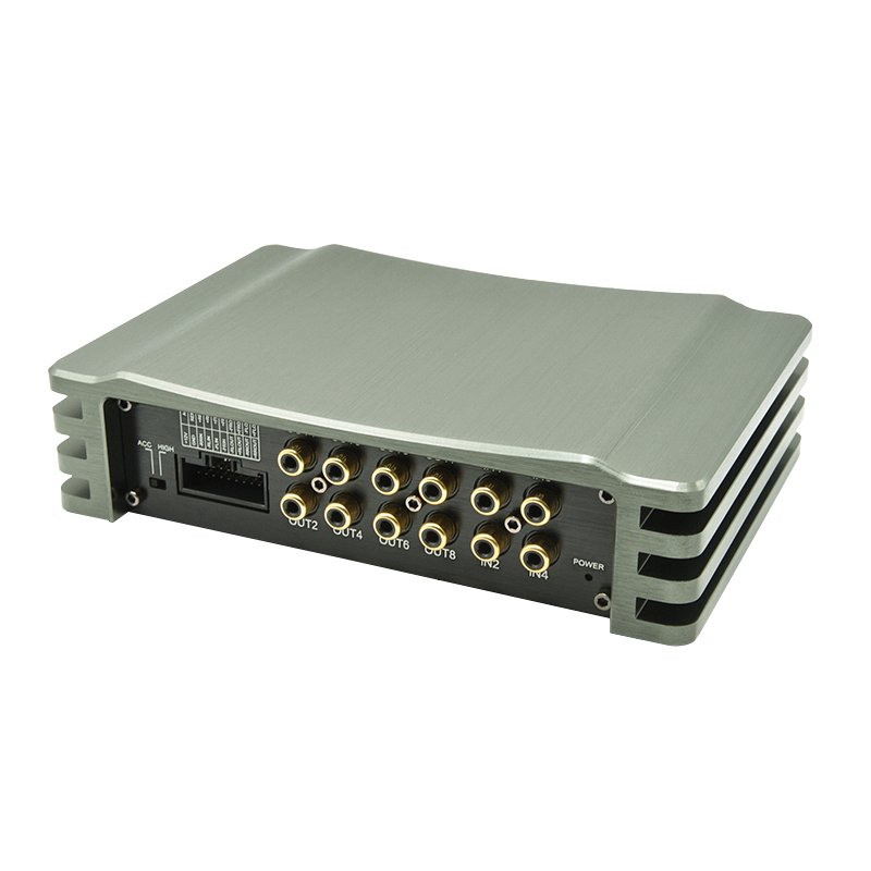 Dsp Audio Processor High Power Car Amplifier 4 Channel Amplifier