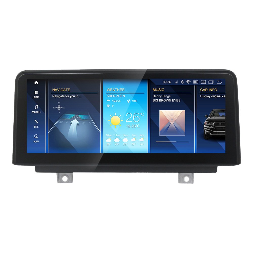 ID8 8+256G MEKEDE Android 12 Head Unit for BMW 1 Series 2017-2019 F20 F21 EVO Stereo Video DSP Voice Control STEREO Radio