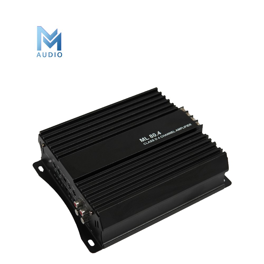 4 Channel RMS 80Wx4CH Car Amplifier 14.4v Audio Full Rnage Class D Car Amplifiers