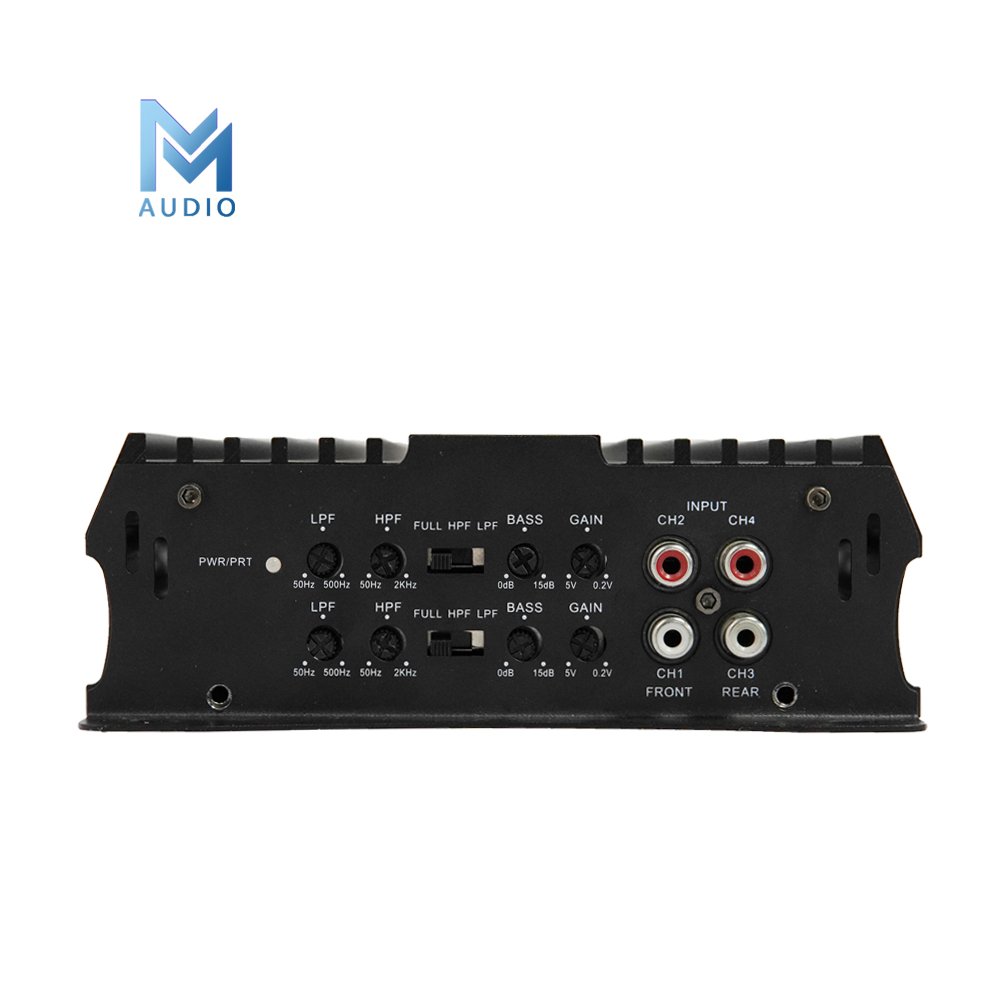 4 Channel RMS 80Wx4CH Car Amplifier 14.4v Audio Full Rnage Class D Car Amplifiers