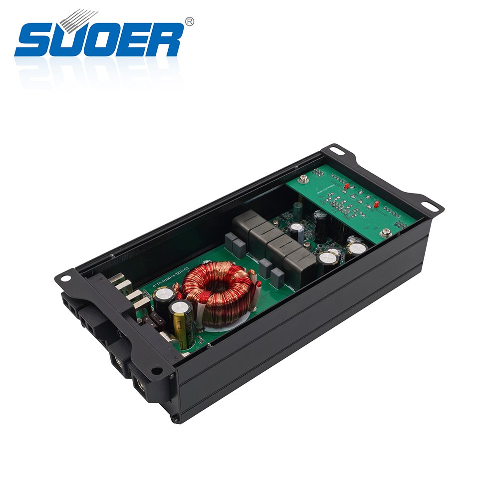 Suoer CU-100.4 Professional Car Audio Audio Amplifier Car Audio Modified Bass Amplifier