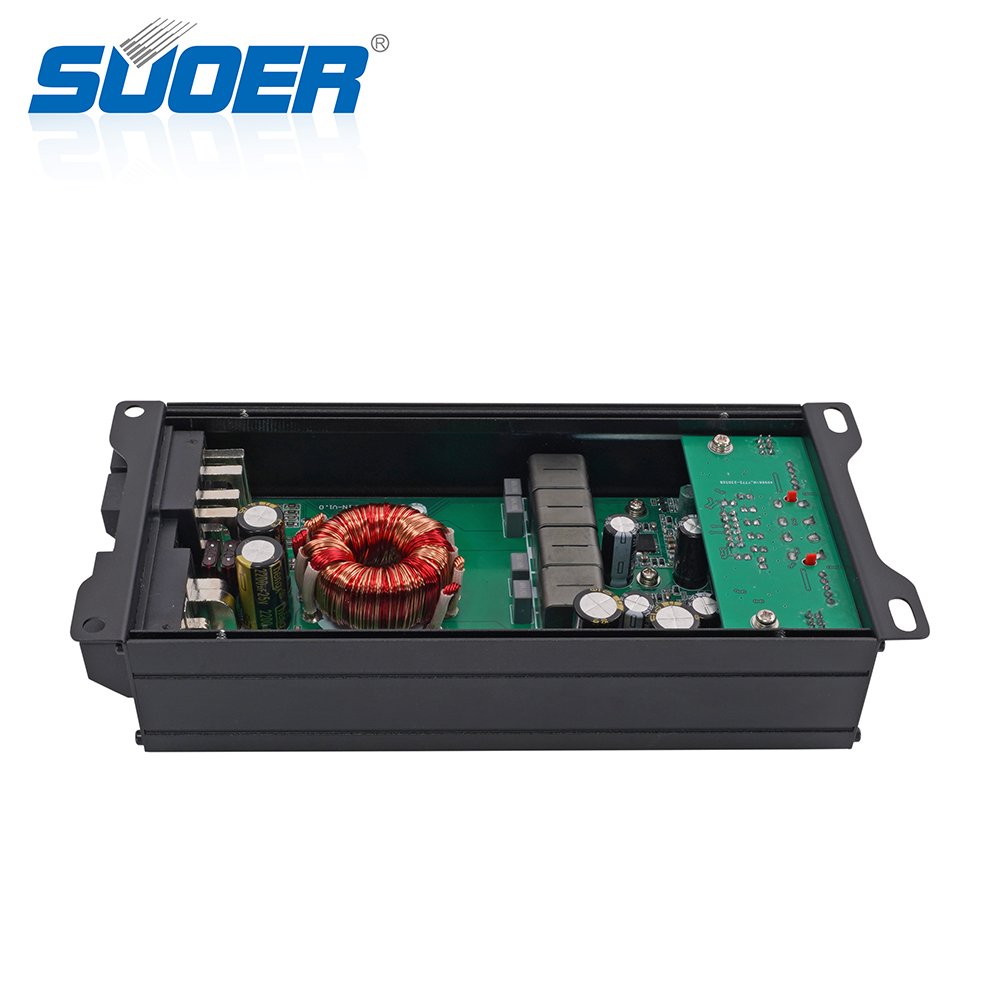 Suoer CU-100.4 Professional Car Audio Audio Amplifier Car Audio Modified Bass Amplifier