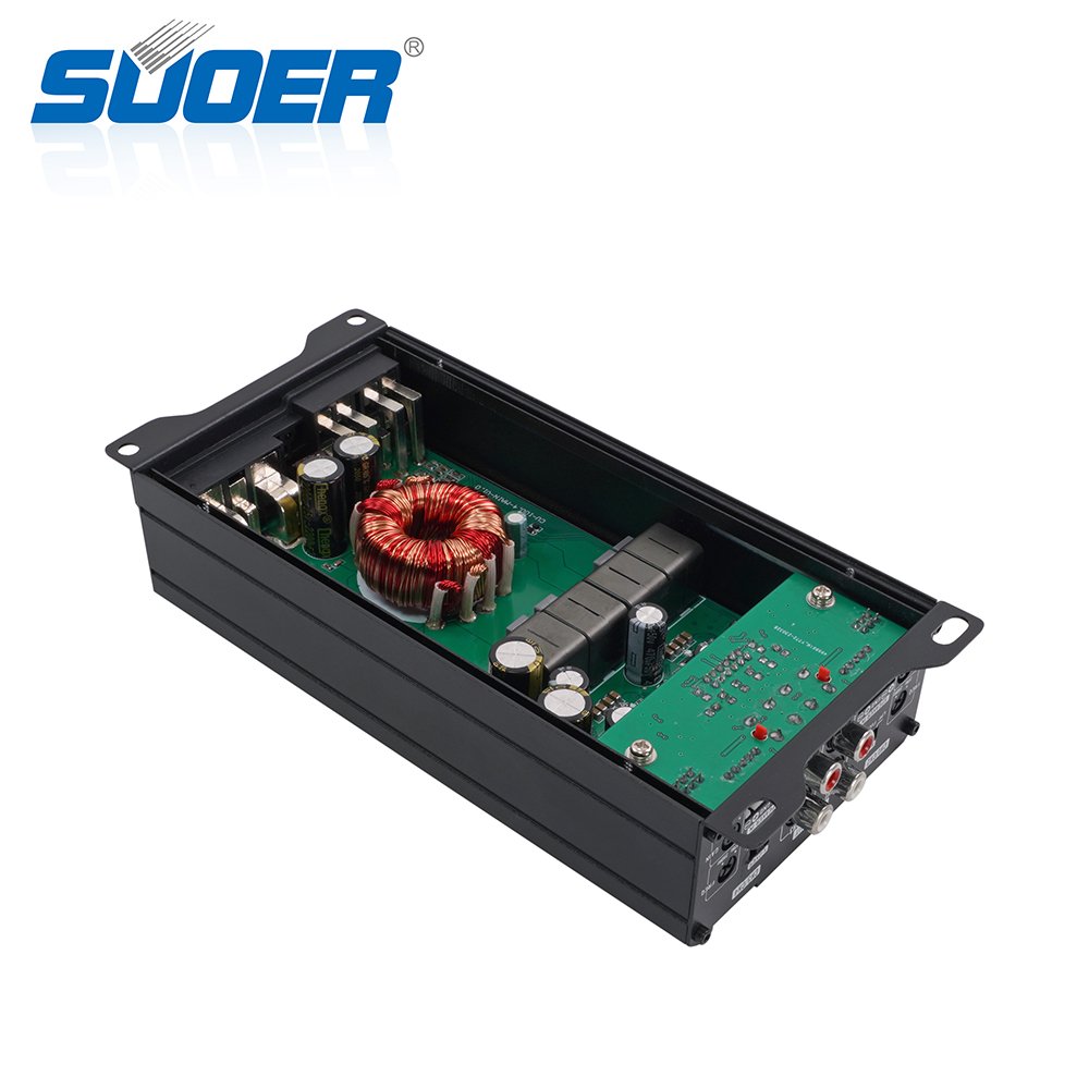 Suoer CU-100.4 Professional Car Audio Audio Amplifier Car Audio Modified Bass Amplifier