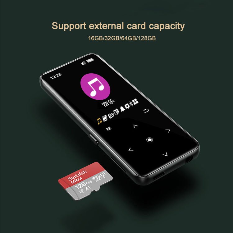 BENJIE 64GB hot selling mp3 music player with loudspeaker and blue tooth function