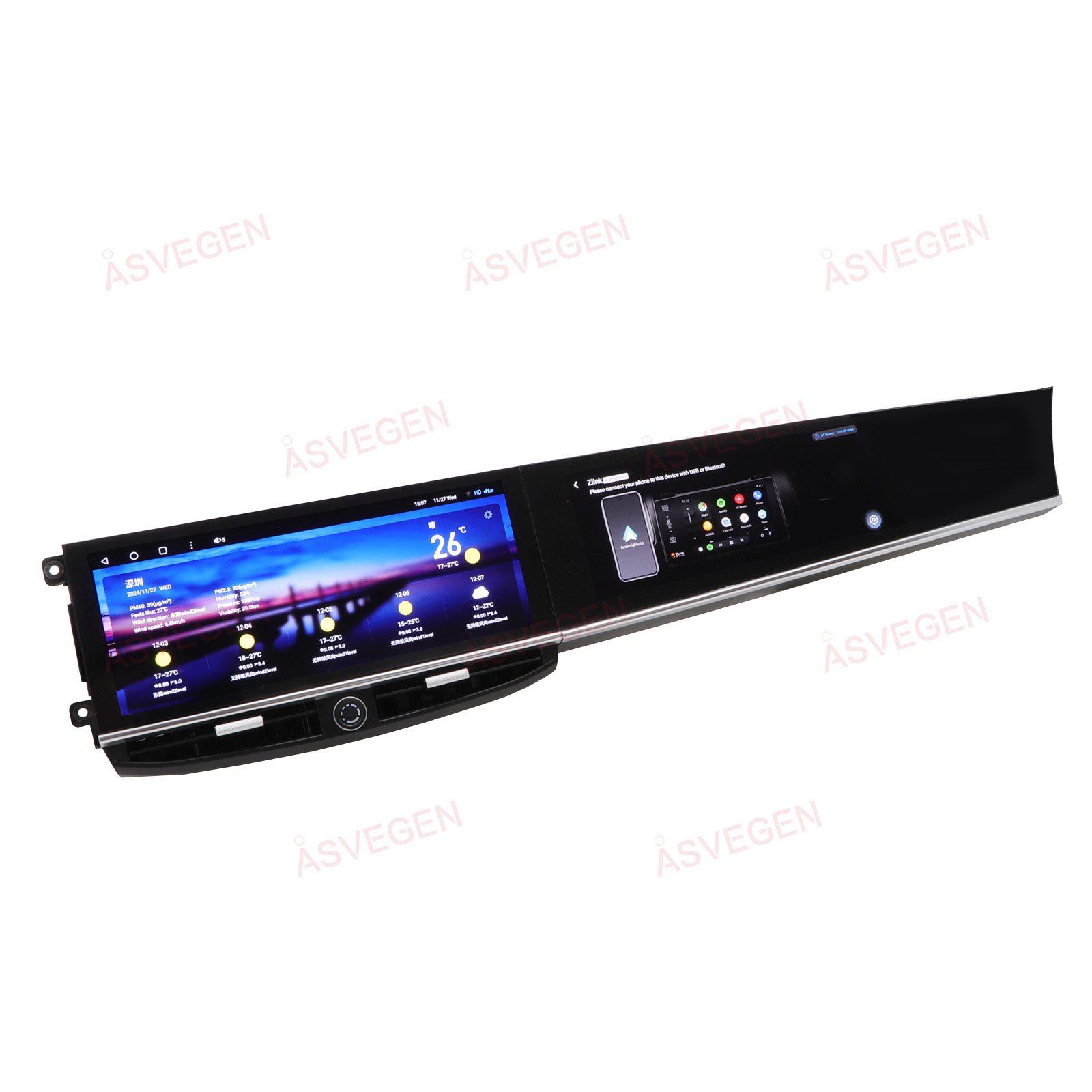 12.3 Inch Touch Dual Screen Car Multimedia Radio Player for Panamera 2010-2016 GPS Amplifier DSP TPMS Supports CarPlay