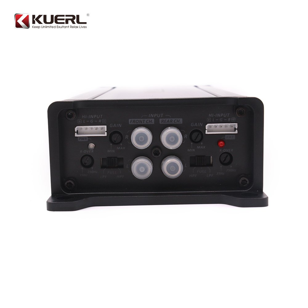 Mini Volume Class D Amplifier 4 Channel 4x100w Full Range Stereo Amplifier High Power
