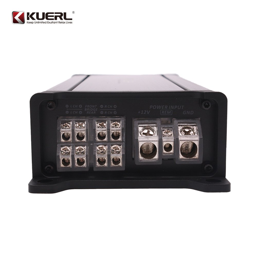 Mini Volume Class D Amplifier 4 Channel 4x100w Full Range Stereo Amplifier High Power