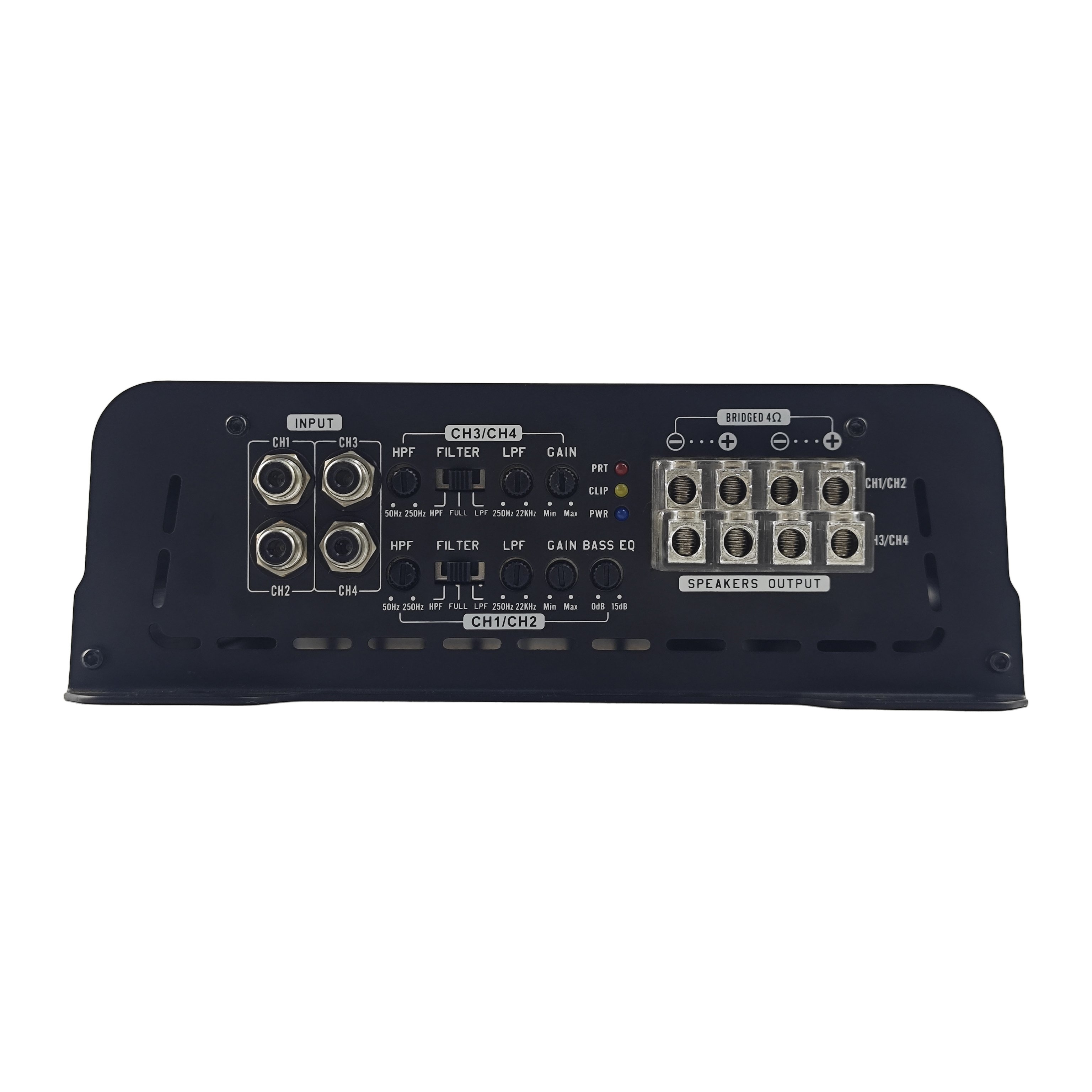 Car Amplifier High-Power Class D Mono Channel Crossover Combination