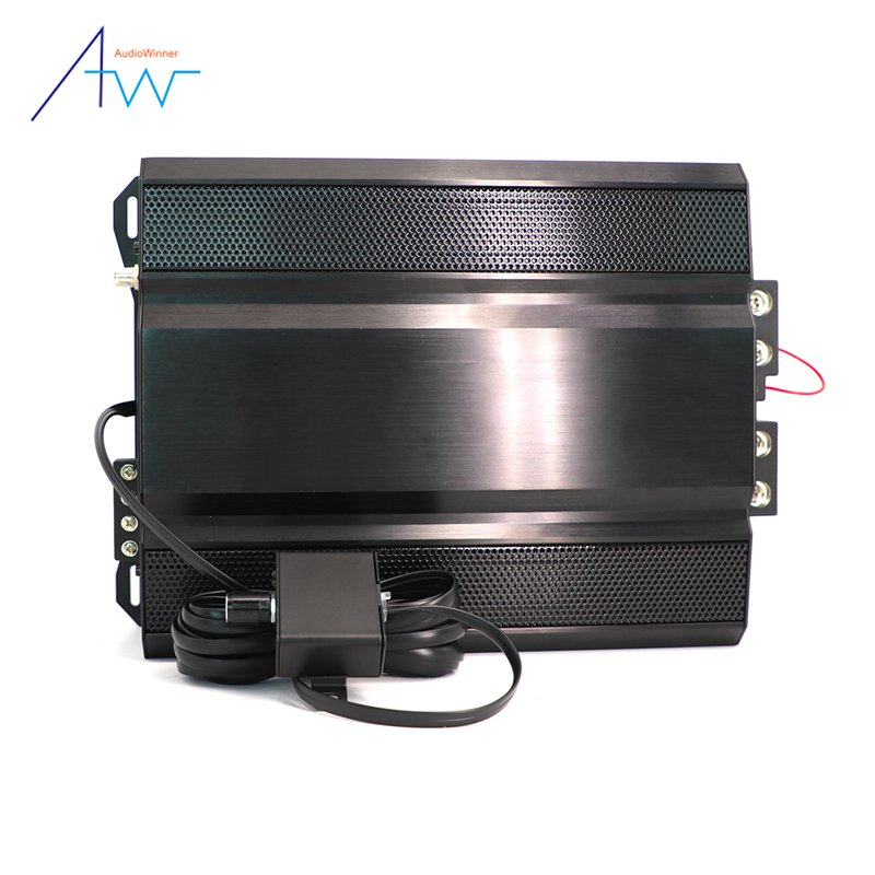 External Volume Control Interface 12V 24V Powerful Class D Car Audio Mono Terminal Block Monoblock 5000W Car Amplifiers