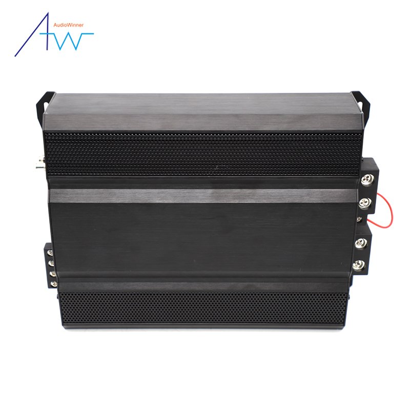 External Volume Control Interface 12V 24V Powerful Class D Car Audio Mono Terminal Block Monoblock 5000W Car Amplifiers