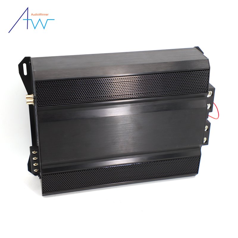 External Volume Control Interface 12V 24V Powerful Class D Car Audio Mono Terminal Block Monoblock 5000W Car Amplifiers