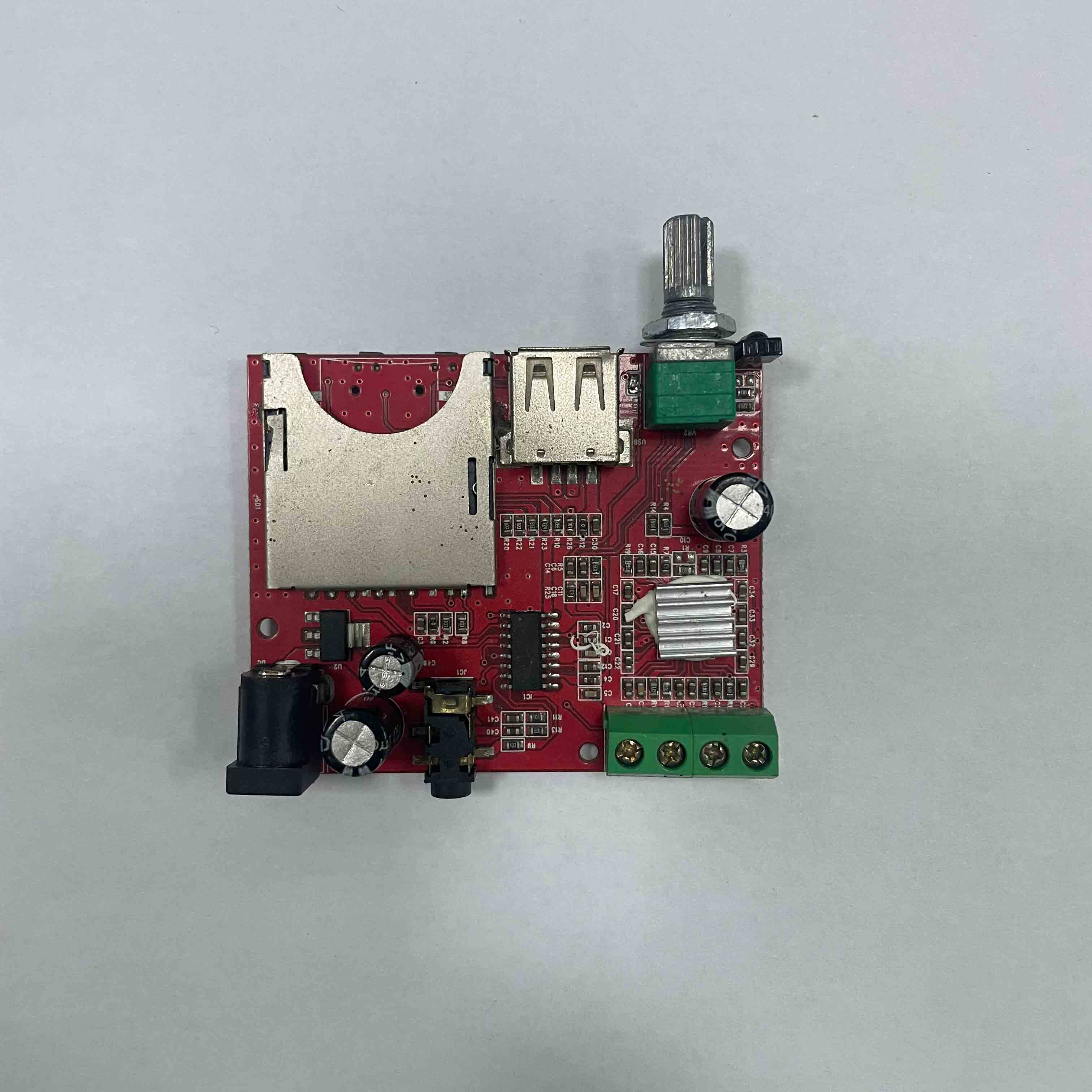 USB Player SD Radio Card PCB & PCBA Module with MP3 Decoder Board US-BASED Product