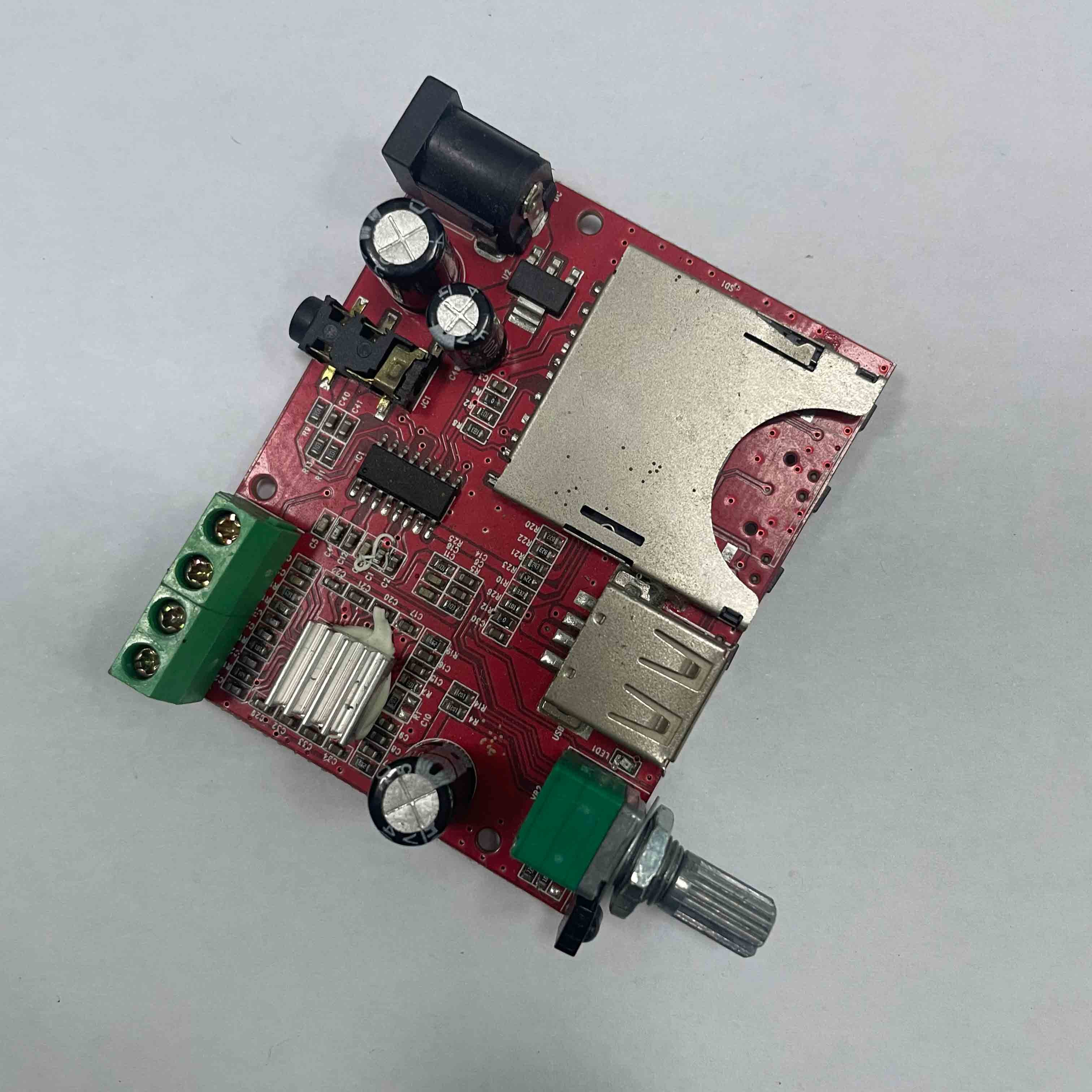 USB Player SD Radio Card PCB & PCBA Module with MP3 Decoder Board US-BASED Product