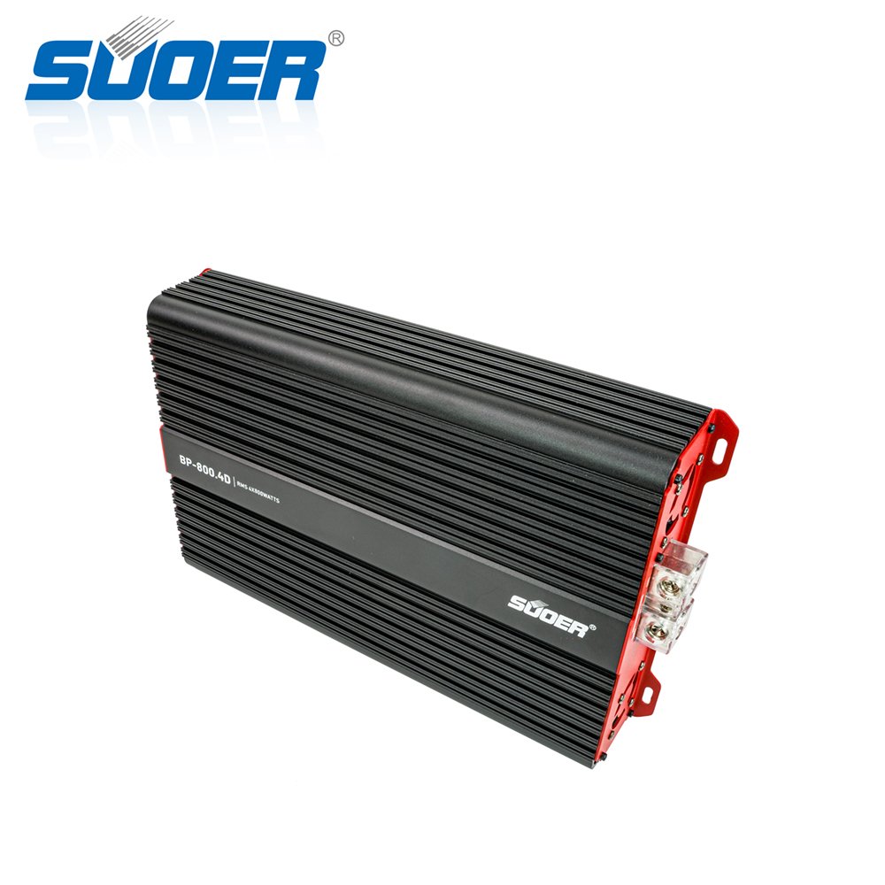 Suoer BP-800.4 Rms Power 800 Watts 4 Channel Big Power Car Amplifier