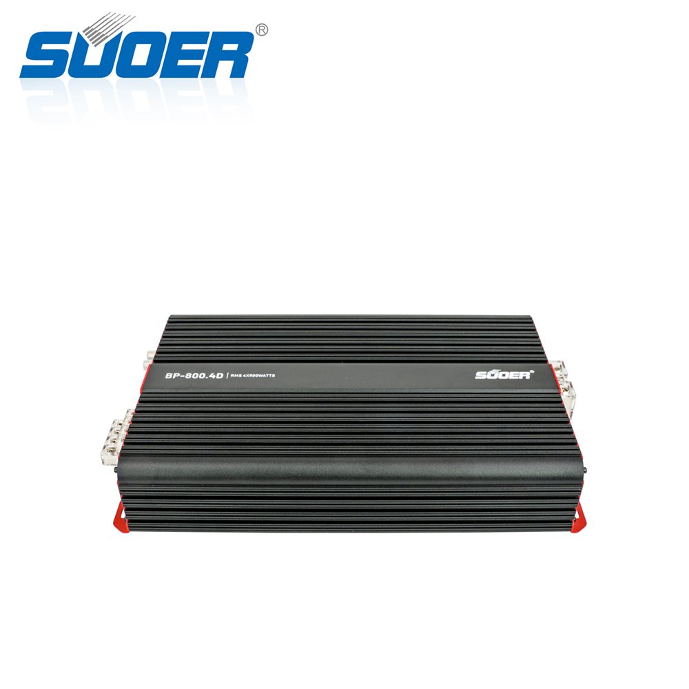 Suoer BP-800.4 Rms Power 800 Watts 4 Channel Big Power Car Amplifier