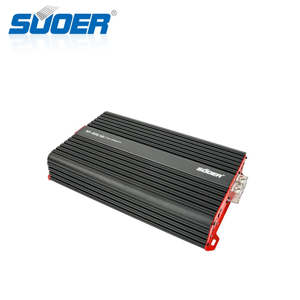 Suoer BP-800.4 Rms Power 800 Watts 4 Channel Big Power Car Amplifier