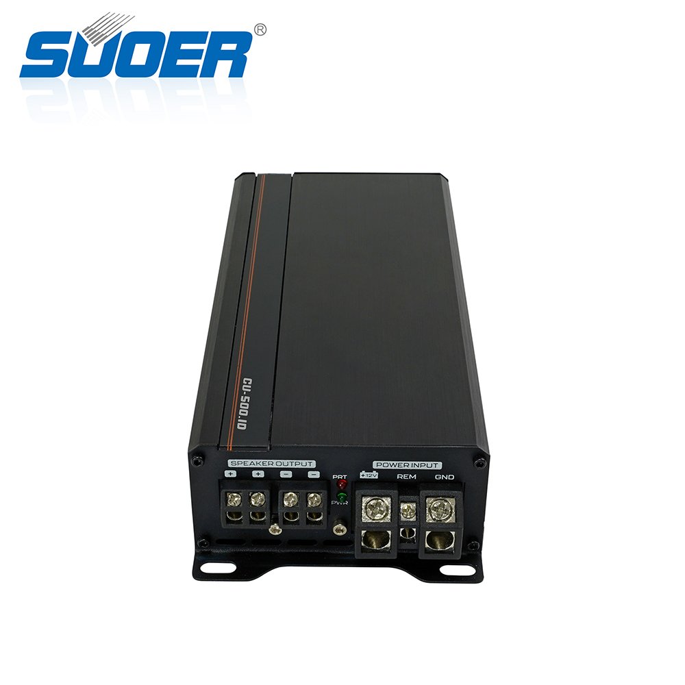 Suoer CU-500.1 Super Mini Size Car Amplifier Monoblock 1500 Watts Power Car Amplifier