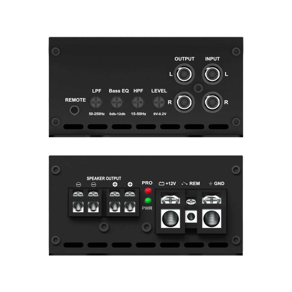 Compact Size HC-500.1D Class D Car Amplifier Mini Style Cheap