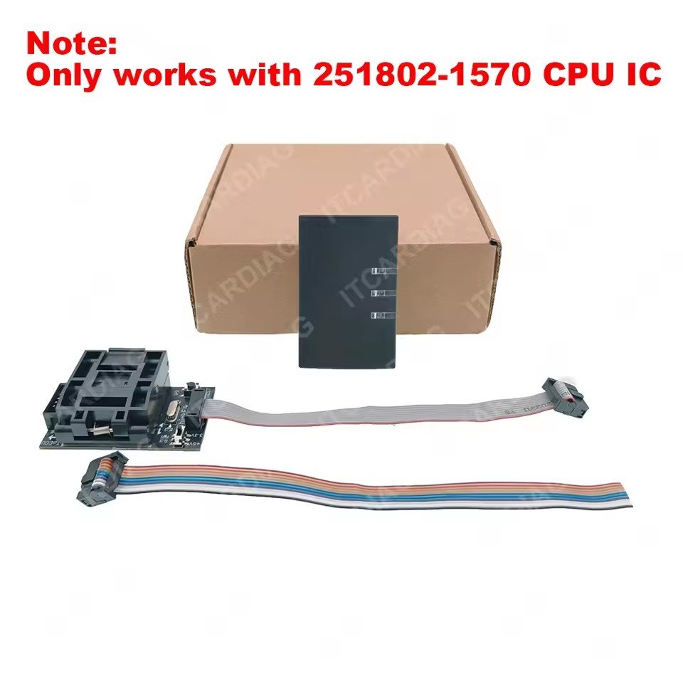 ThinkElk ToyoAC Mcu Flash 251802-1570 CPU IC Programmer for Toyota Lexus AC HVAC Servo Driver Amplifier AMP Module Repair Tool