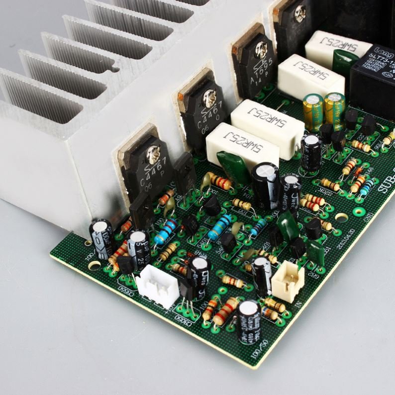 350W Subwoofer Amplifier Board For Sanken tube High Power Bass Mono Sound Amplifier audio amplifier pcb assembly