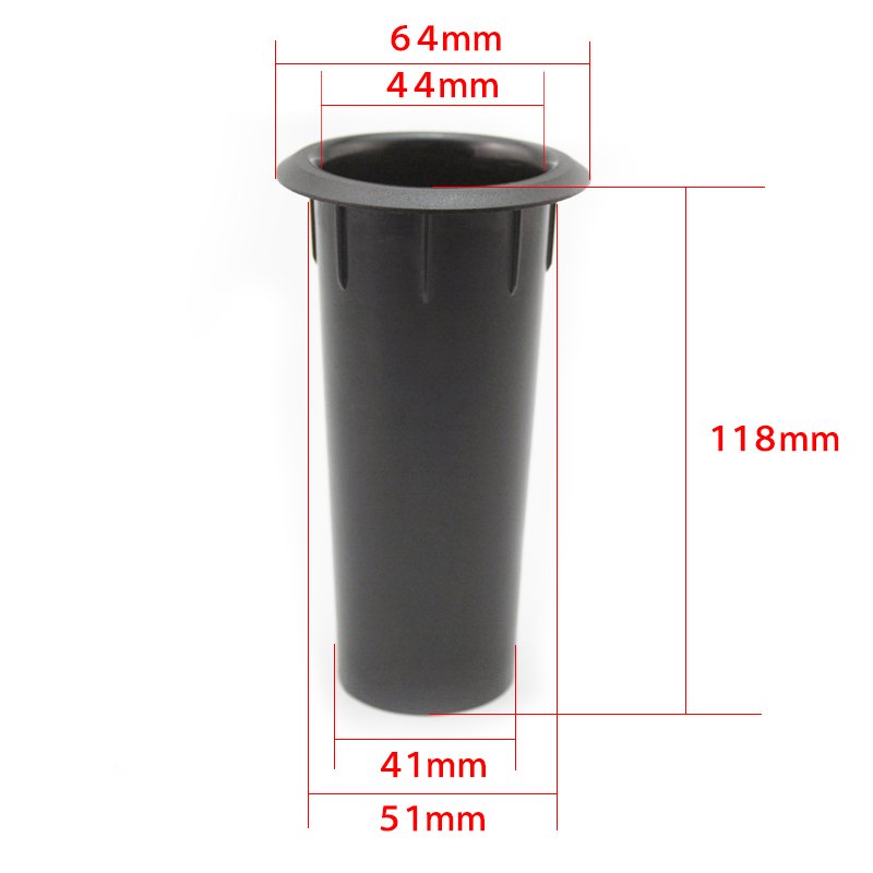 Audio accessories factory direct sales custom box plastic port tube plastic speaker parts