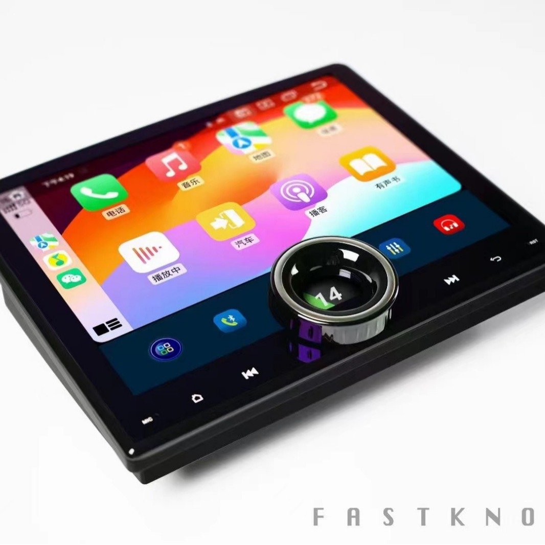 Bosstar 9.7inch Fastknob 9.7 Universal Car Radio GPS Navigation Android Car Stereo With CarPlay Wifi DSP for Car