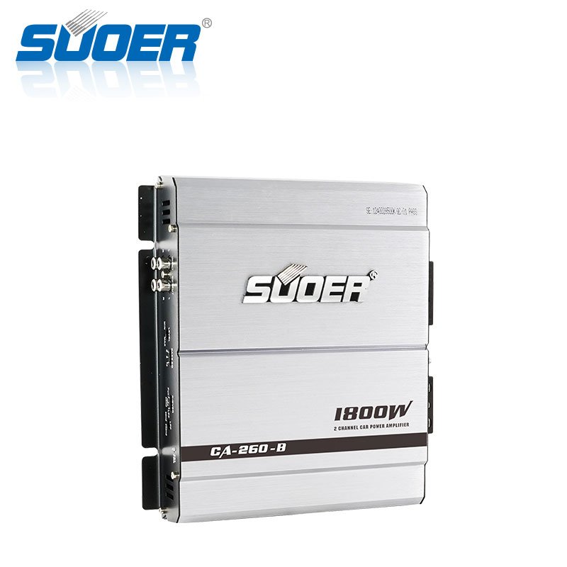 Suoer CA-260-B 12V Digital Amp Car Power Amplifier 2 Channel Car Audio Amplifier