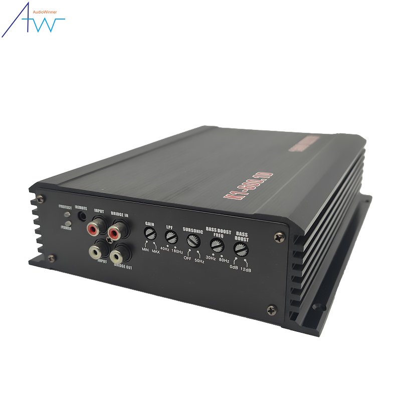 US Hot Selling High Quality 12v 600W ClassD Mono Car Amplifier OEM Medium Car Amplifier