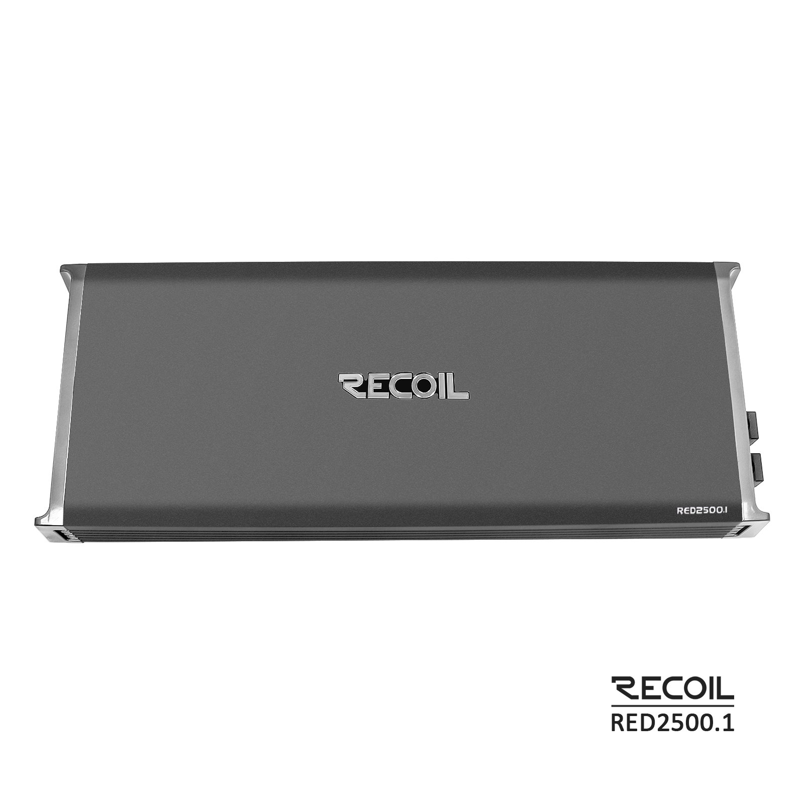 RED2500.1 Class-D 5,000 Watts Car Audio Mono-block Subwoofer Amplifier, 1 Ohm Stable, Remote Bass Knob Included