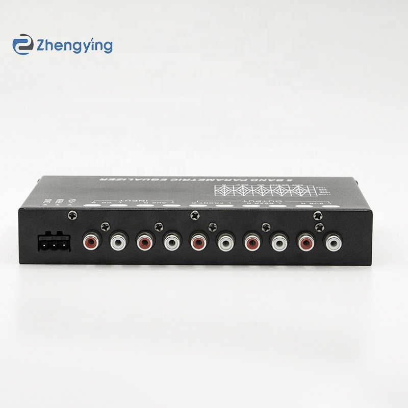 Car Equalizer EQ5 Segment Equalizer Car Audio EQ Tuning Crossover Amplifier AUX Input