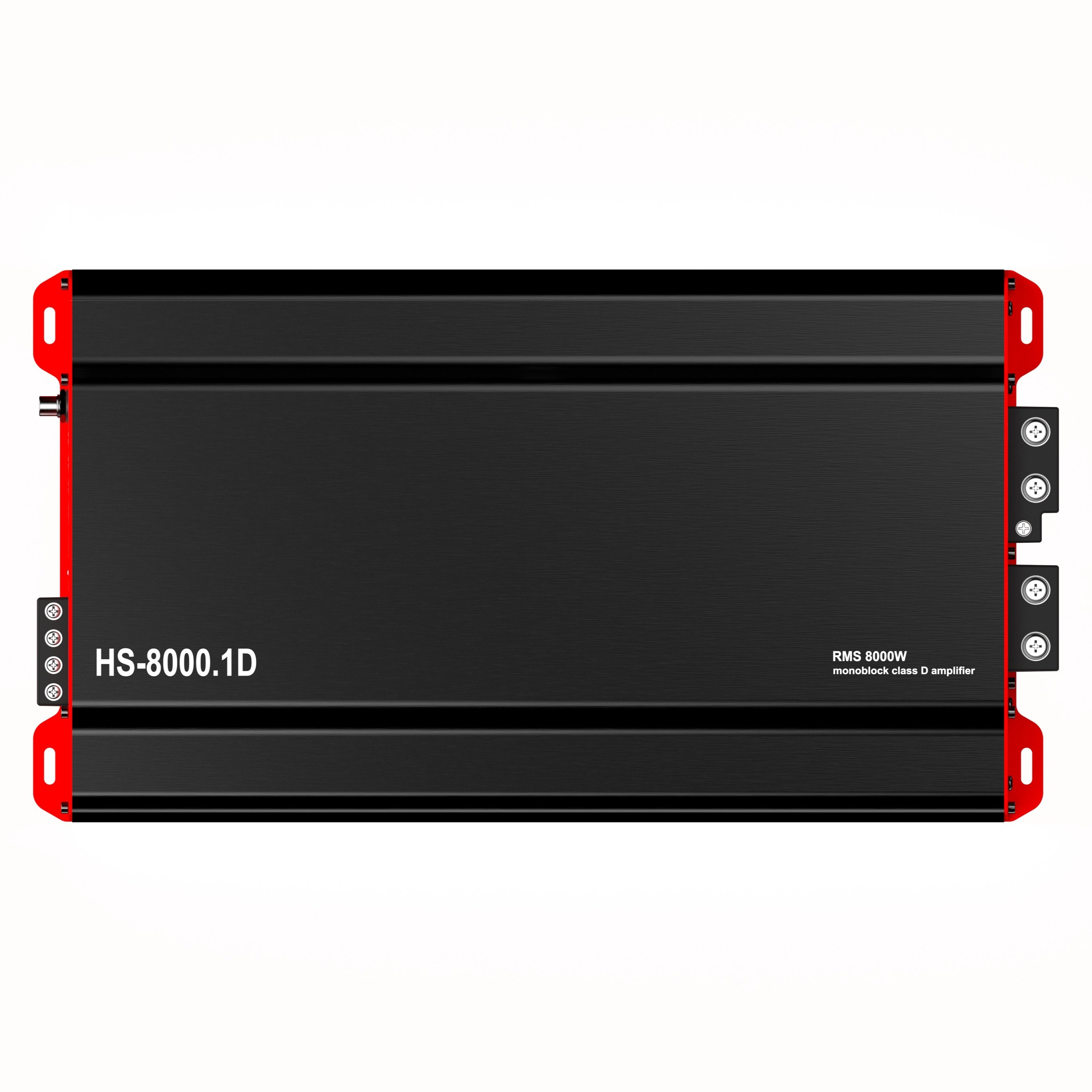 Brazilian Type HS-8000.1D Super Big Power Amplifier RMS 8000W 12V Class D Monoblock Digital Amp Car Power Amplifiers