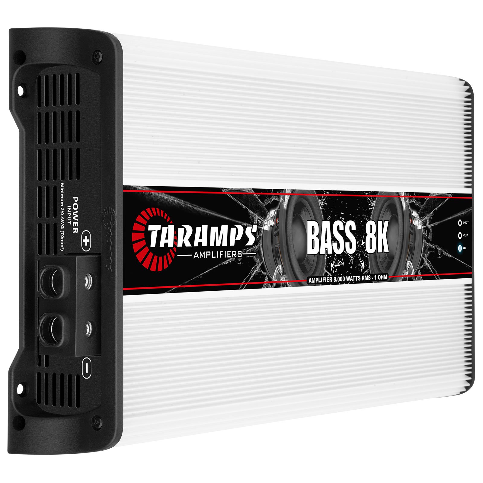 Taramps Bass 8k 8000 Watts RMS Car Audio Amplifier 1 Ohm Digital 1 Channel Bass Boost Monoblock Power RCA High Quality