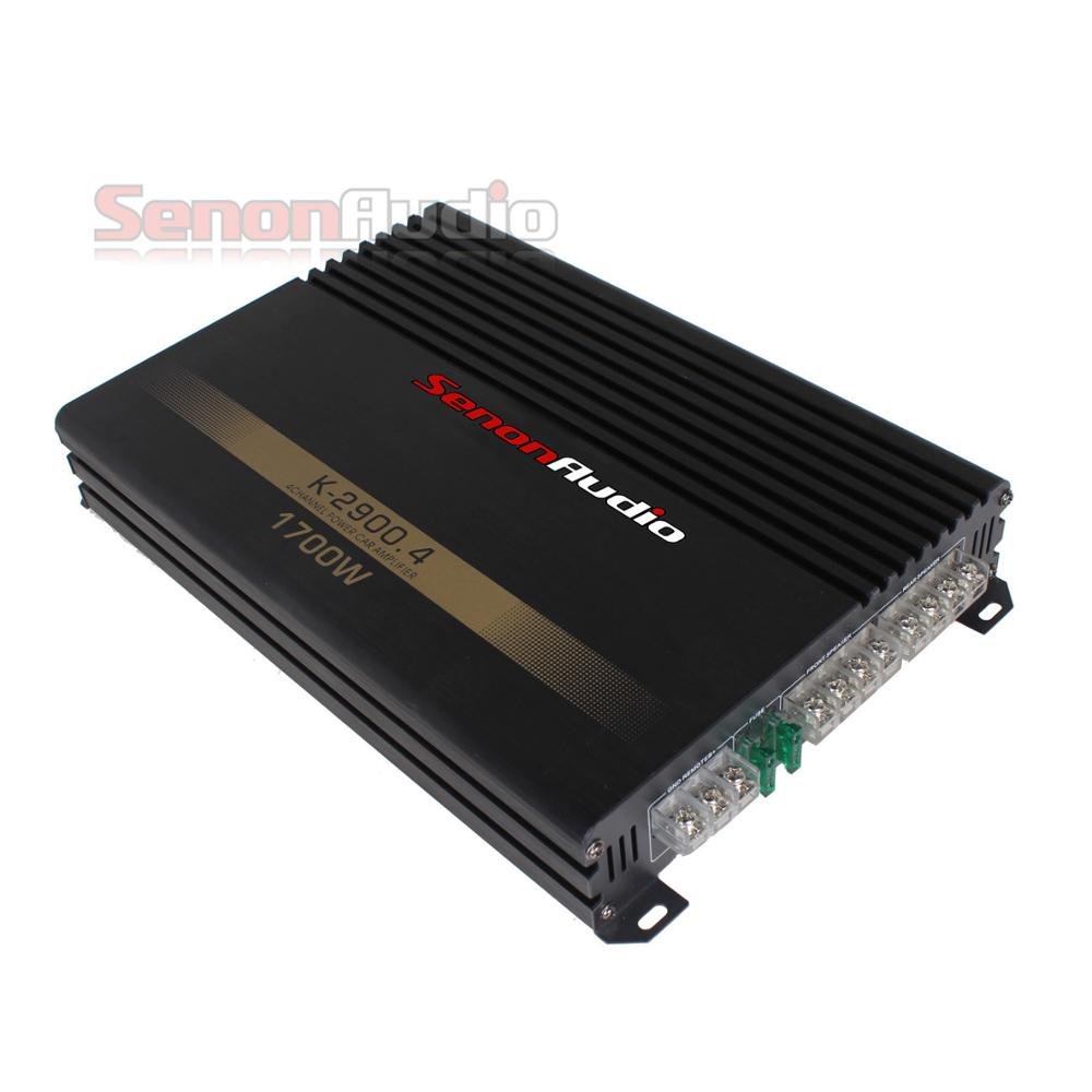 DC12V 4 Channel Class AB Car Stereo Power Amplifier, Car Audio Amplifier
