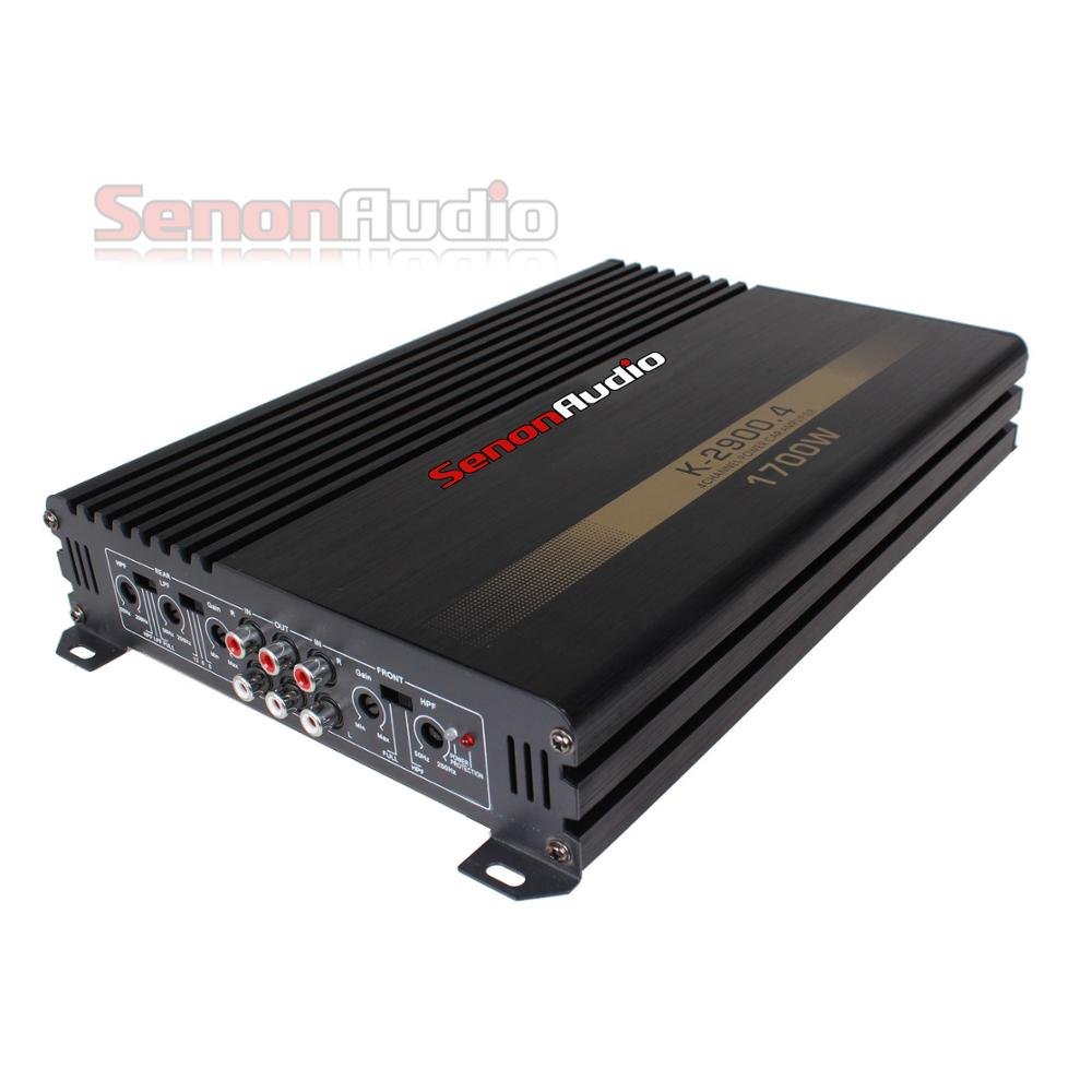 DC12V 4 Channel Class AB Car Stereo Power Amplifier, Car Audio Amplifier