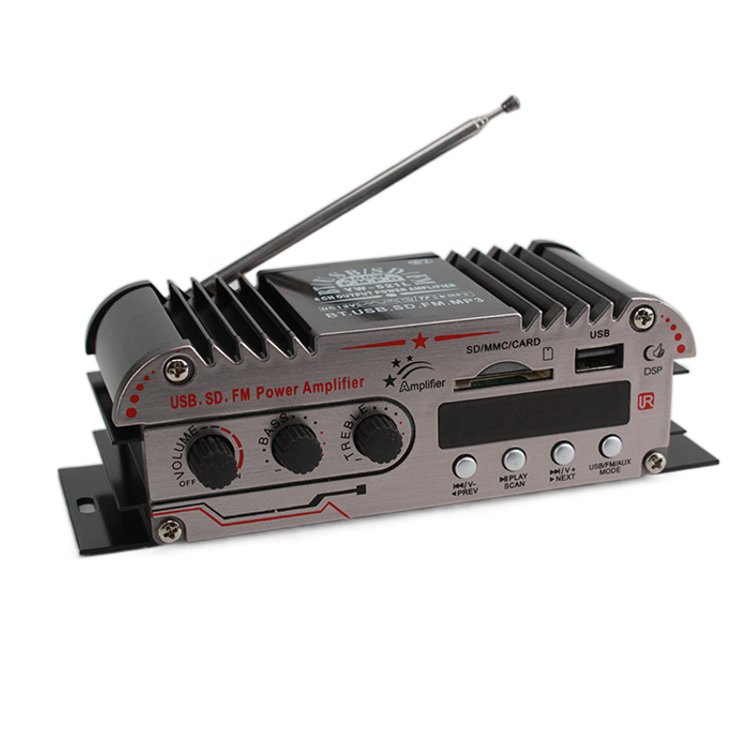 High Quality 4 Channel Car Audio Power Amplifier 12V for Home Theater Car Amplifier