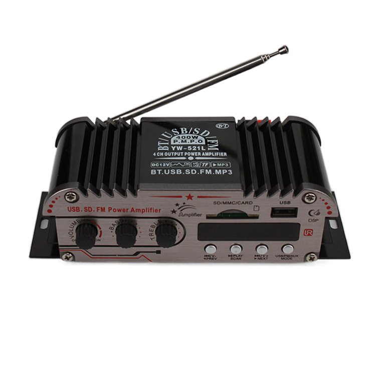 High Quality 4 Channel Car Audio Power Amplifier 12V for Home Theater Car Amplifier