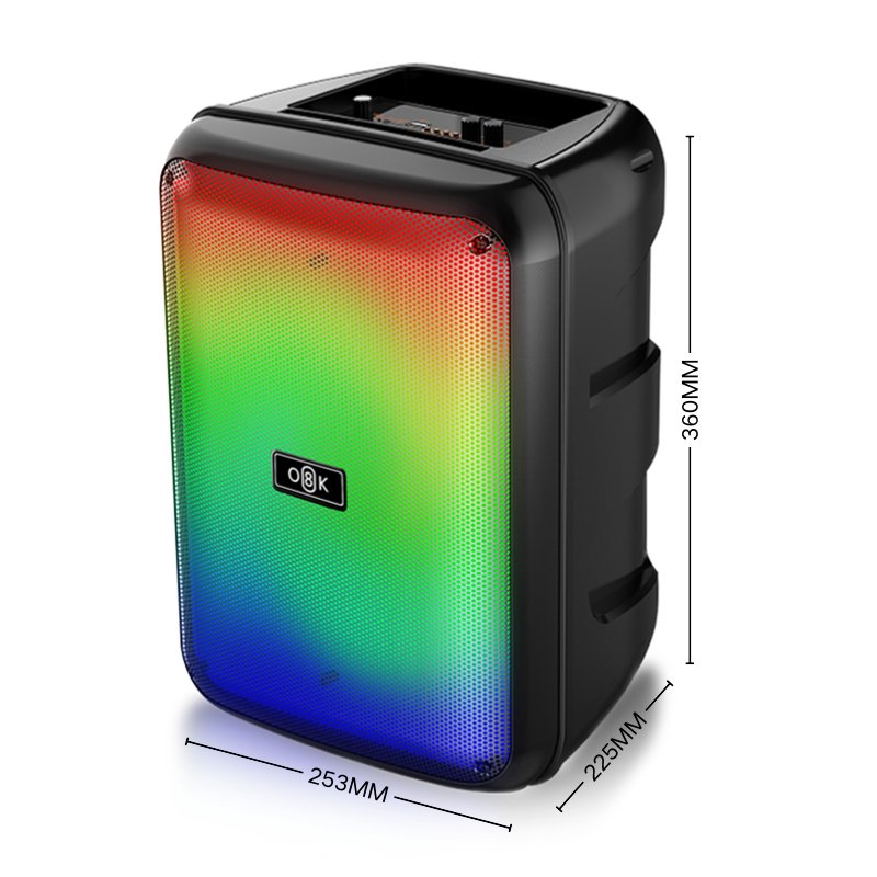 Wireless DJ Singing Speaker with Microphone Karaoke Audio Amplifier Suitable for Outdoor and Home Use