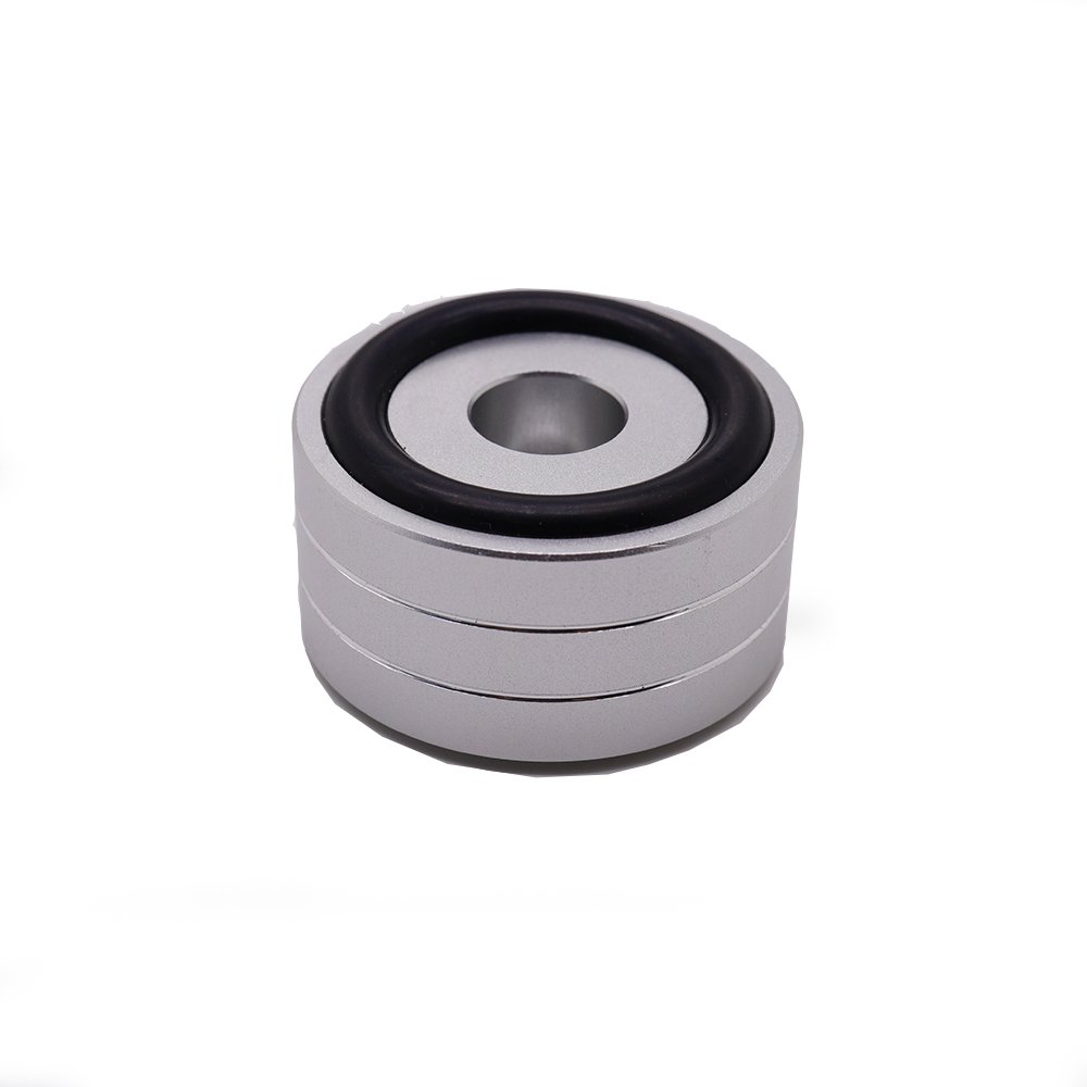CNC Machined Stainless Steel Cutting Board Feet & Aluminum Speaker Isolation Spike Stand for Amplifier Recorder Meter